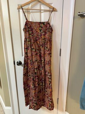 J. Crew Fully Lined Floral Maxi Sleeveless Sundress Cottagecore Shabby Chic 6